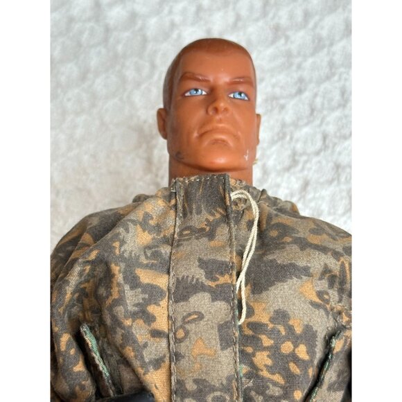 Action Man Soldier Figure Blue Eyes Military Rifle GI Joe Camo Stocking Stuffer - Picture 3 of 8